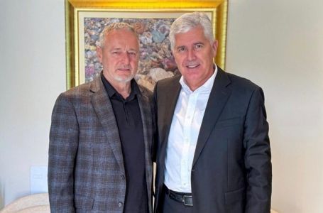 Čović ugostio Thompsona u svom uredu u Mostaru