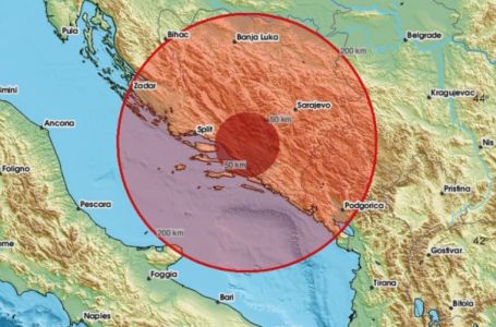 Zemljotres jačine 3.1 stepena pogodio Grude