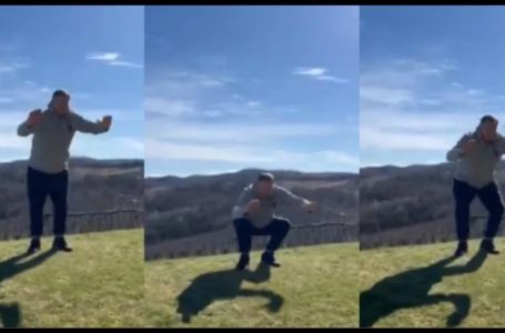 Milorad Dodik objavio video kako radi čučnjeve