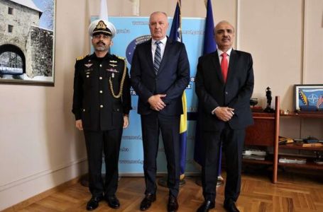 Helez razgovarao s ambasadorom Pakistana i novoimenovanim vojnim atašeom