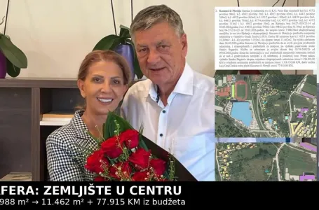 SDA Zenica tvrdi: Supruga gradonačelnika dobija tri puta više zemlje u centru grada
