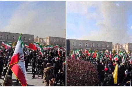 Nevjerovatni prizori iz Isfahana: Dok po njima padaju rakete, Iranci uzvikuju "Allahu Ekber" (VIDEO)