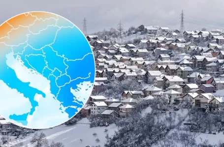 Posljednji udar zime: U BiH najavljen novi snijeg, naglo će i zahladniti