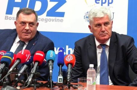 Svađa koalicionih partnera: Čović odbrusio Dodiku