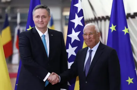 Bećirović razgovarao sa Costom: Članstvo u EU i NATO-u strateški vanjskopolitički ciljevi BiH
