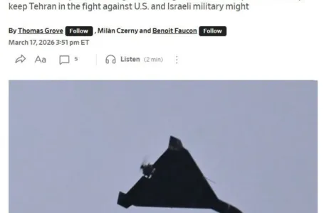 The Wall Street Journal:  Rusija opskrbljuje Iran satelitskim snimkama i tehnologijom dronova