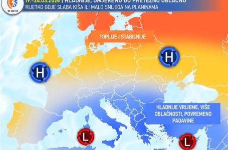 Objavljena prognoza do kraja mjeseca: Mnogima se neće dopasti