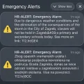 Zagrepčanima stigao ALERT na mobitele