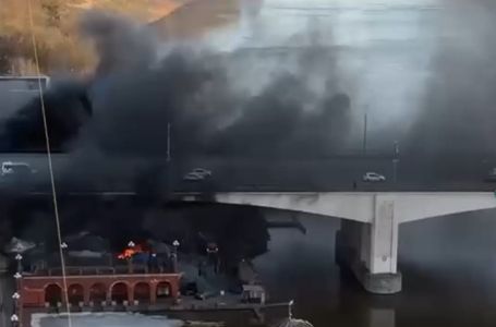 Haos u Rusiji: Bukte jahte kod elitnog naselja "Alye Parusa", crni dim prekrio grad (VIDEO)