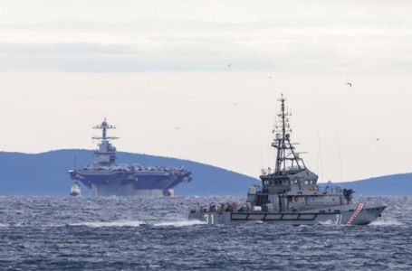 Američki nosač aviona "Gerald Ford" napustio Split nakon višednevne posjete