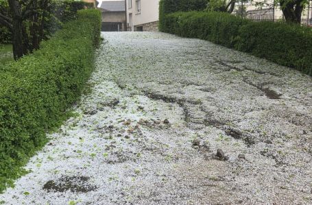 Snažno nevrijeme s gradom pogodilo dijelove Hrvatske, stižu snimke: ‘Horor, zamračilo se‘