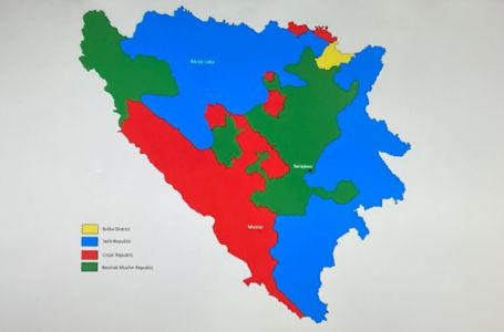 U Zagrebu predstavljena karta BiH sa tri entiteta