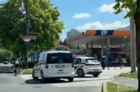 Saobraćajna nesreća na pumpi u Sarajevu: Tri osobe povrijeđene