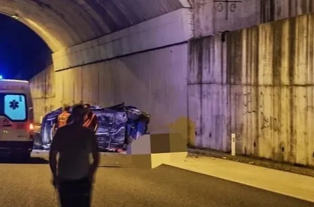 Stravična nesreća u BiH, automobil pao s nadvožnjaka na autoput