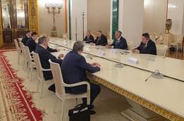 Putin u Kremlju primio Dodika, Karana i Stevandića: "Drago mi je što ste tu"