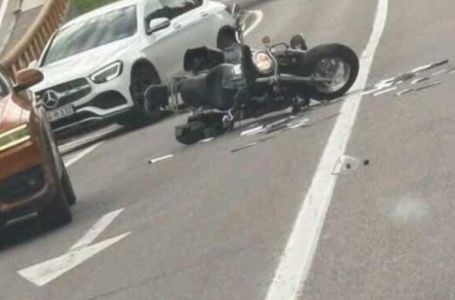 Težak udes na ulazu u Sarajevo: U sudaru povrijeđen motociklista