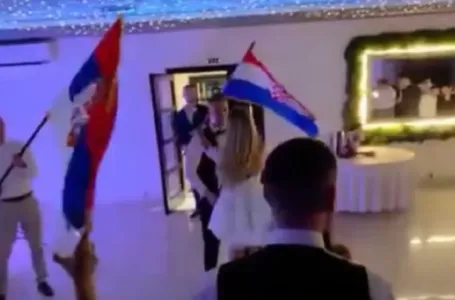Svadba Srpkinje i Hrvata u Beogradu: Zbog ove scene Balkan zanijemio, sad ih svi komentarišu