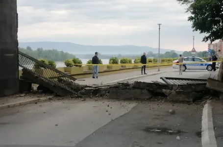 Obustavljen saobraćaj na GP Gradiška zbog obrušavanja dijela mosta