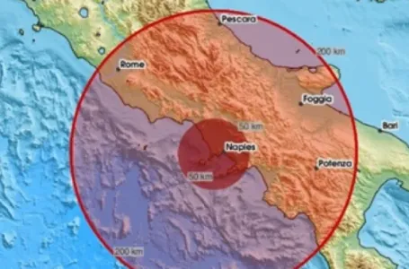 Snažan zemljotres pogodio jutros Italiju!