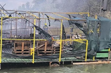 Havarija na Adi Ciganliji: Izgorjela četiri splava