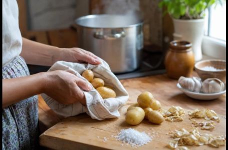 Kuhari ovako čiste mladi krompir: Genijalan trik skida ljusku začas, ruke ostaju potpuno čiste!