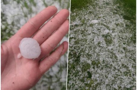 Nevrijeme pogodilo istočnu Sloveniju: Tuča, srušena stabla i otkriveni krovovi