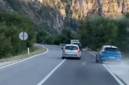 Snimak opasne vožnje u BiH: Vozač ukradenim automobilom bježao iz Mostara prema Čapljini