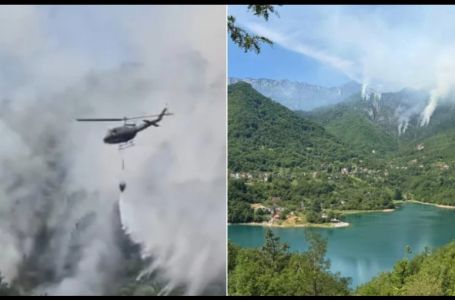 Na području Jablanice požar  i dalje aktivan: Vatrom zahvaćeno 14 hektara zemlje
