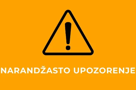 Stiže novo pogoršanje: Izdato narandžasto upozorenje za sutra zbog nestabilnog vremena