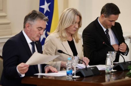 Predsjedništvo BiH odbilo nacrt budžeta za 2026. godinu: Komšić bio protiv, a Bećirović suzdržan