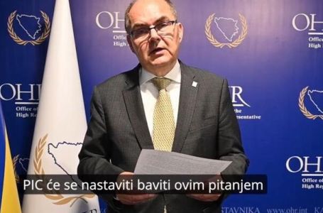 Schmidt objavio kada bi trebao biti izabran novi visoki predstavnik