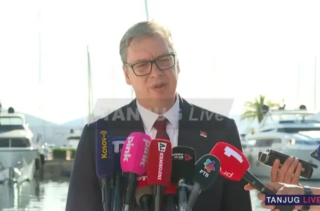 Vučić iz Tivta: U avionu koji je vraćen u Beograd nije bilo nijednog kriminalca, sve su to aktivisti