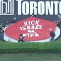 Protest navijača prije utakmice BiH u Torontu: "Izbacite Izrael iz FIFA-e"