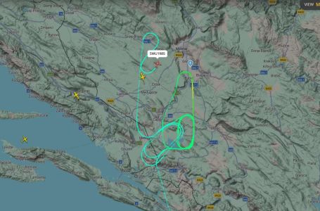 Šta se događa: Avion iz Barija duže vrijeme kruži iznad Mostara