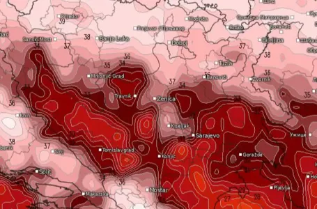 Stiže nam “pakao”: BiH će biti sva u crvenom