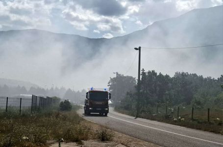 Požar kod deponija Uborak uspješno lokaliziran i stavljen pod kontrolu