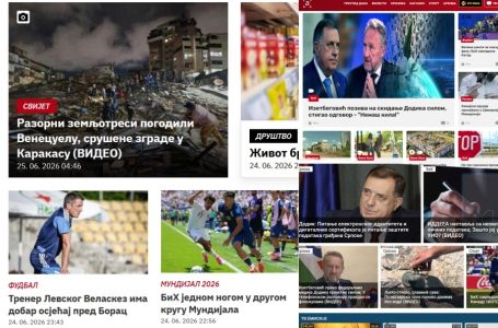 Neka se drugi raduju: Pogledajte kako su Dodikovi mediji izvijestili o historijskom uspjehu BiH
