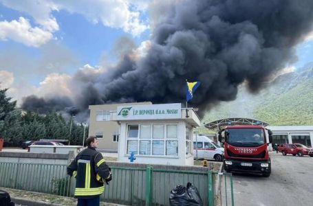 I dalje se sanira požarište na odlagalištu Uborak