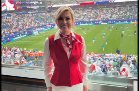 Pogledajte kako je Kolinda bodrila Hrvatsku na utakmici SP-a: Imala je i poruku za Vatrene