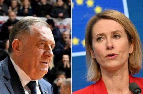 Dodik: Dok je Kallas komesarka, zaustaviti EU put BiH