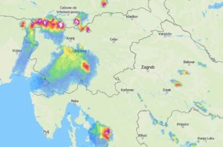Nevrijeme stiglo u region: Oluje i tuča već prave probleme, evo kada zahvataju BiH
