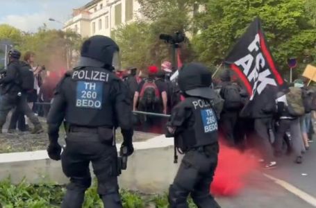 Haos u Njemačkoj: Sukobi policije i hiljada demonstranata zbog kongresa AfD-a