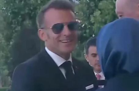 Macron pokušao poljubiti ruku Emine Erdogan: Pogledajte njenu hitru reakciju