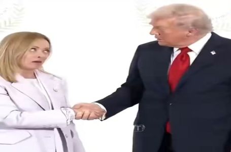 Pogled Meloni prema Trumpu postao hit na internetu: Svi analiziraju njihov neugodan susret