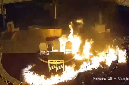 ŠOKANTNI VIDEO: Ovo je trenutak kad je planuo oltar u Međugorju