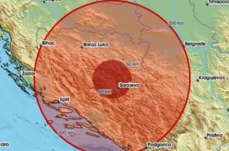 Zemljotres prodrmao Sarajevo i okolinu: "Zatreslo je baš, probudio me"