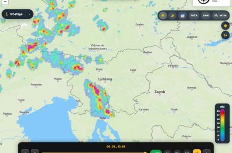 Sloveniju pogodilo nevrijeme: Meteorolozi upozoravaju na nove oluje - idu prema Hvatskoj