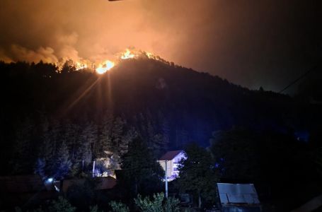 Vatra se približila kuća, mještani strahuju: Dramatična borba sa požarom kod Konjica