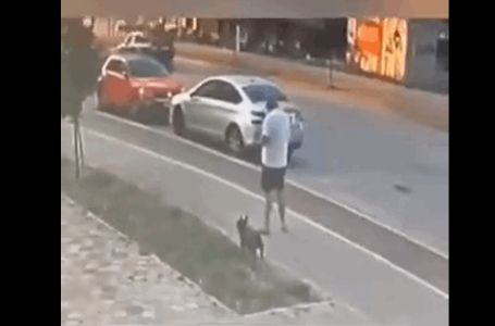 Objavljen snimak pokušaja ubistva Elezovog saradnika: Muškarac ga pratio dok je ŠETAO PSA