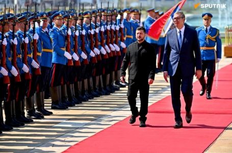 Sve se desilo pred Vučićem: Evo šta je njemački novinar u Beogradu pitao Zelenskog